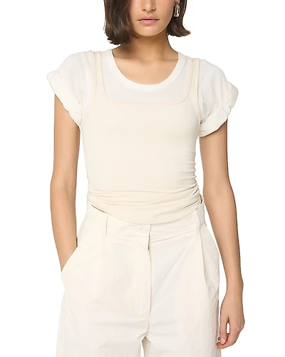 The Line by K Daqi Layered Look Top