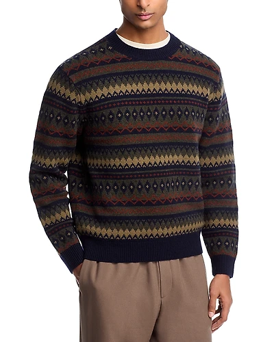 Madewell Heritage Merino Wool Fair Isle Crewneck Sweater