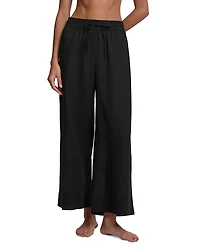 Lauren Ralph Smocked Pull On Swim Cover-Up Pants