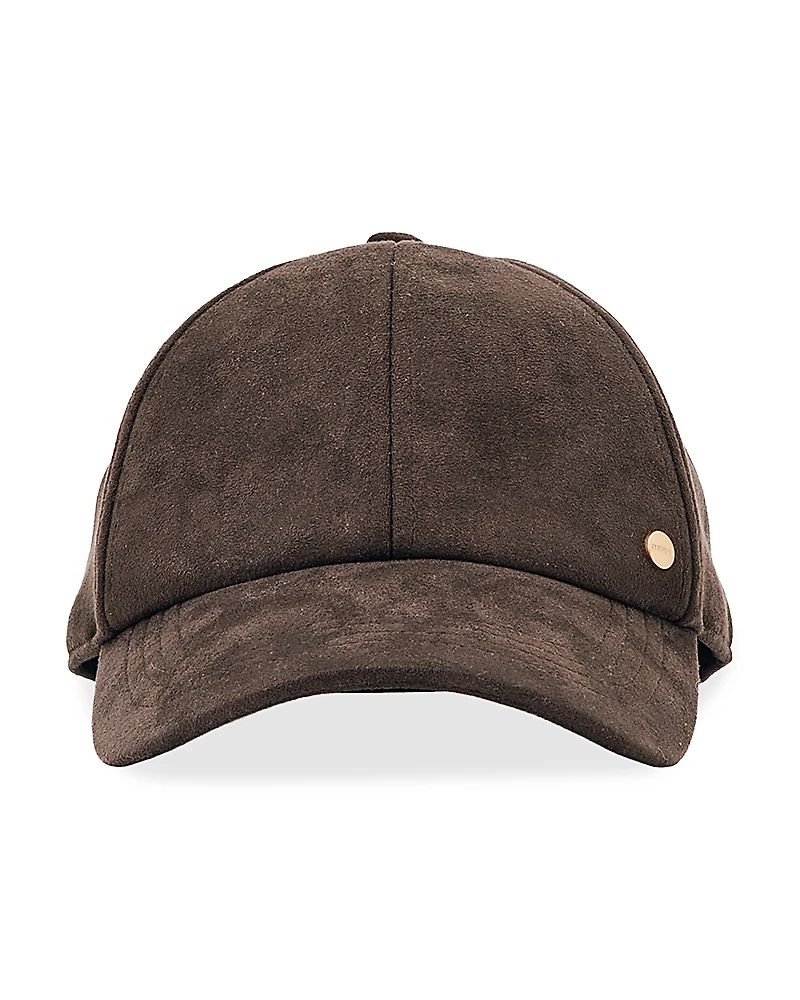 Reiss Nicky Faux Suede Cap
