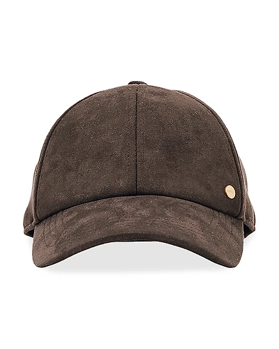 Reiss Nicky Faux Suede Cap