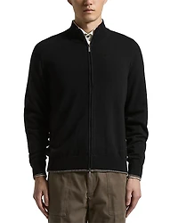 Peserico Wool and Cashmere Zip Front Sweater
