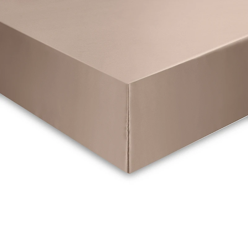 Gingerlily Silk Solid Fitted Sheet, California King