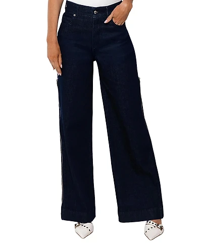 Rudes Denim Mid Rise Caroline Pant