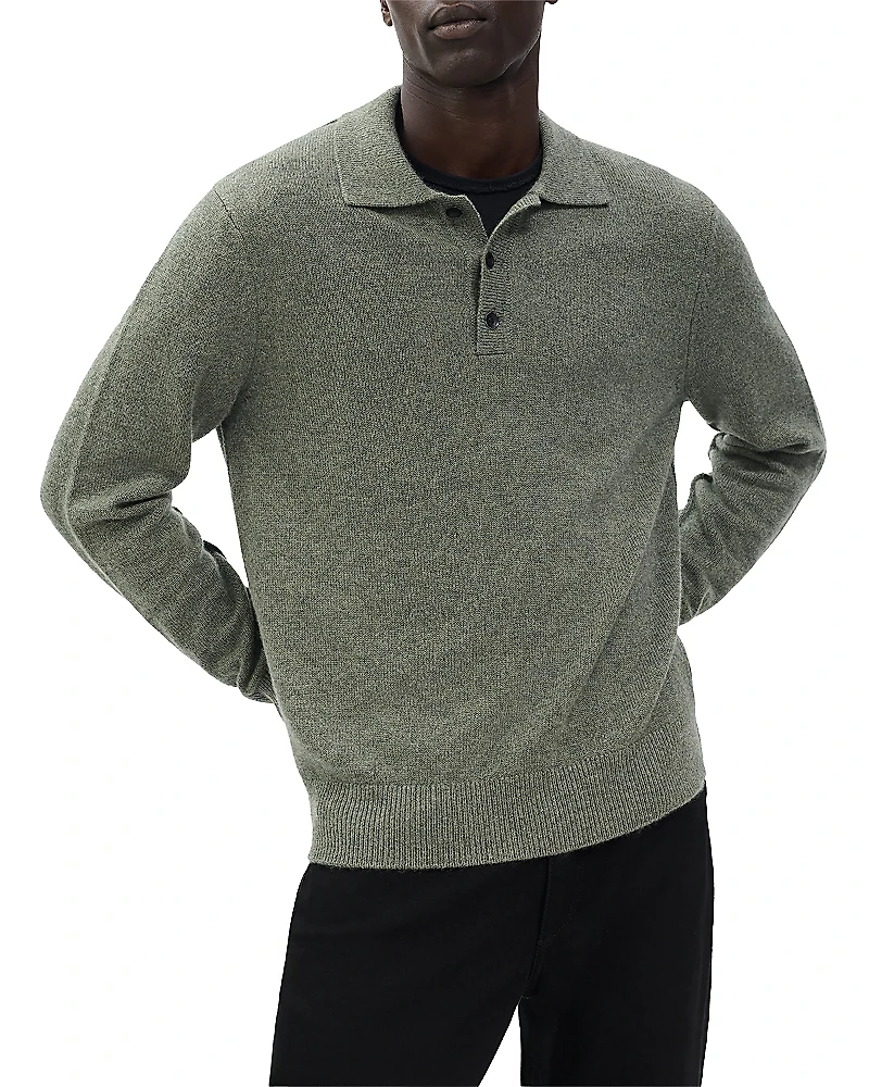 rag & bone Declan Cashmere Polo Sweater