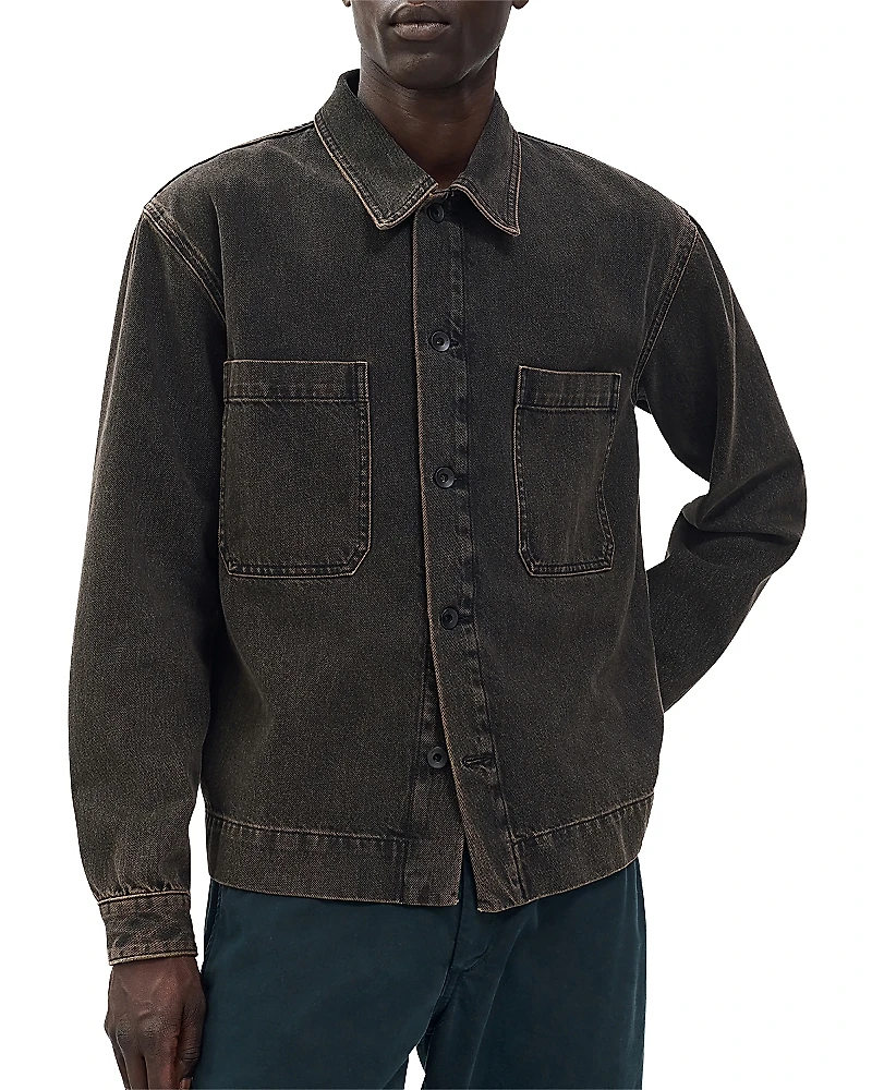 rag & bone Brooks Infuse Wash Denim Overshirt