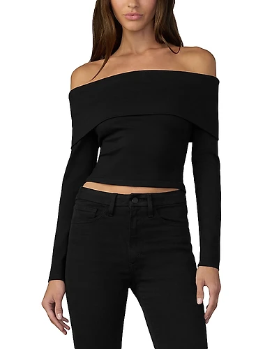 Joe's Jeans The Olive Off-the-Shoulder Top