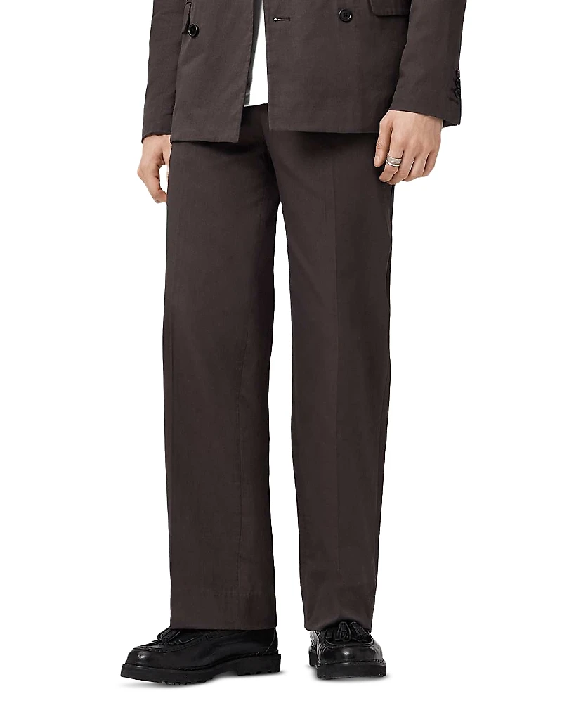 Allsaints Newton Relaxed Fit Dress Pants