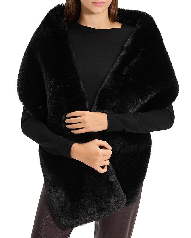 Theory Faux Fur Stole