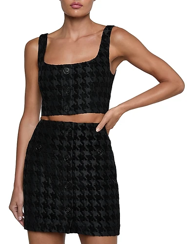 L'Agence Maylin Cropped Top