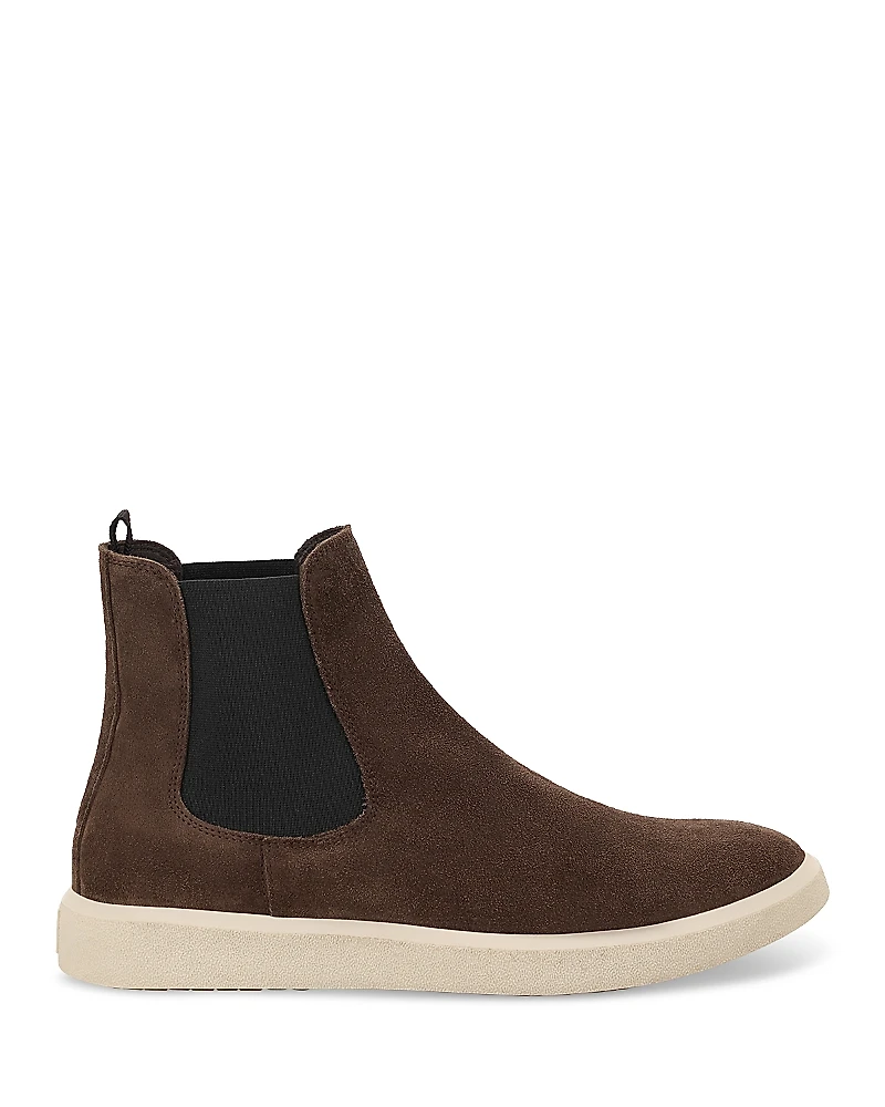 Boggi Milano Men's Suede Leather Chelsea Boots