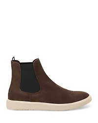 Boggi Milano Men's Suede Leather Chelsea Boots
