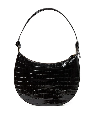 Loeffler Randall Harlow Medium Embossed Leather Fling Shoulder Bag