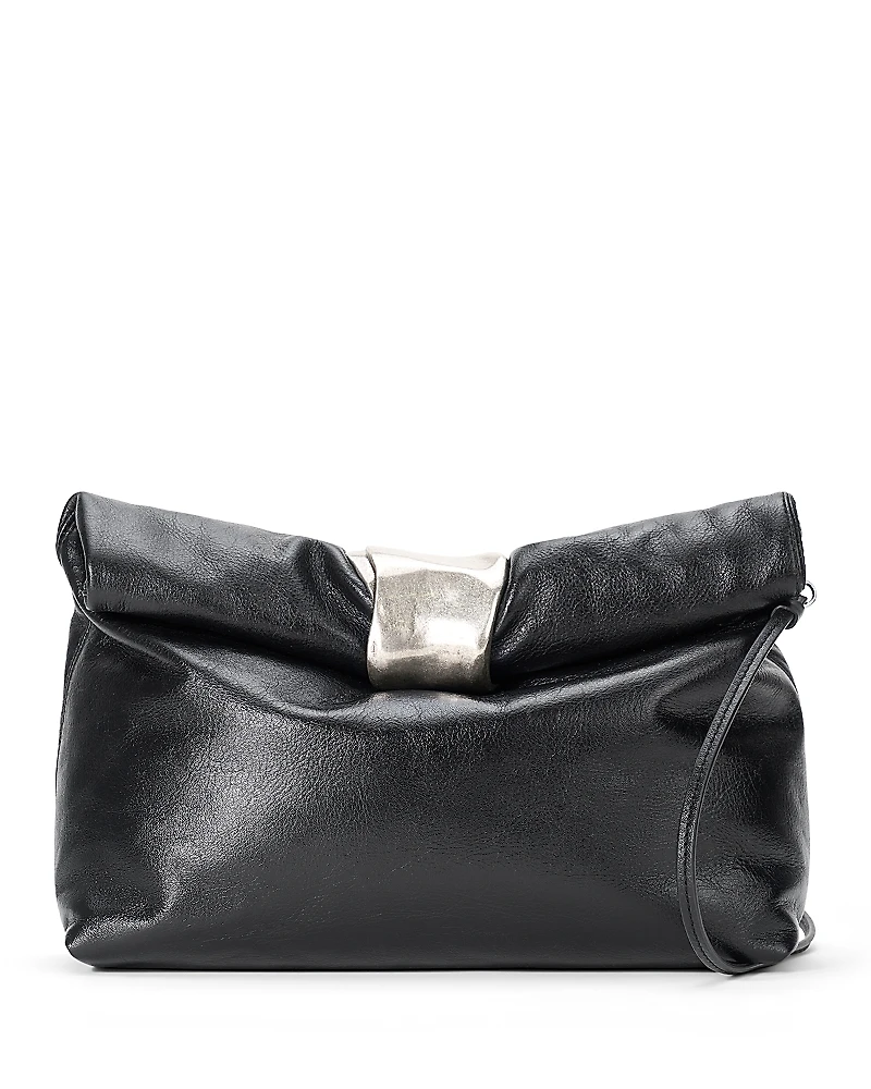 Staud Leather Cuff Clutch