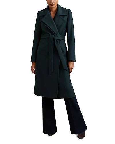 Reiss Mid Length Belted Coat