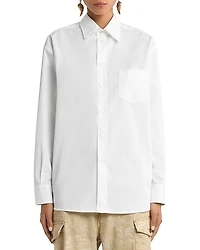 Etro Back Print Loose Fit Shirt