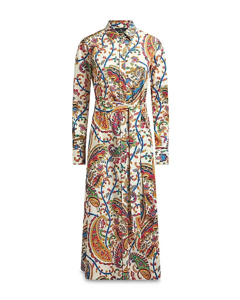 Etro Paisley Midi Shirtdress