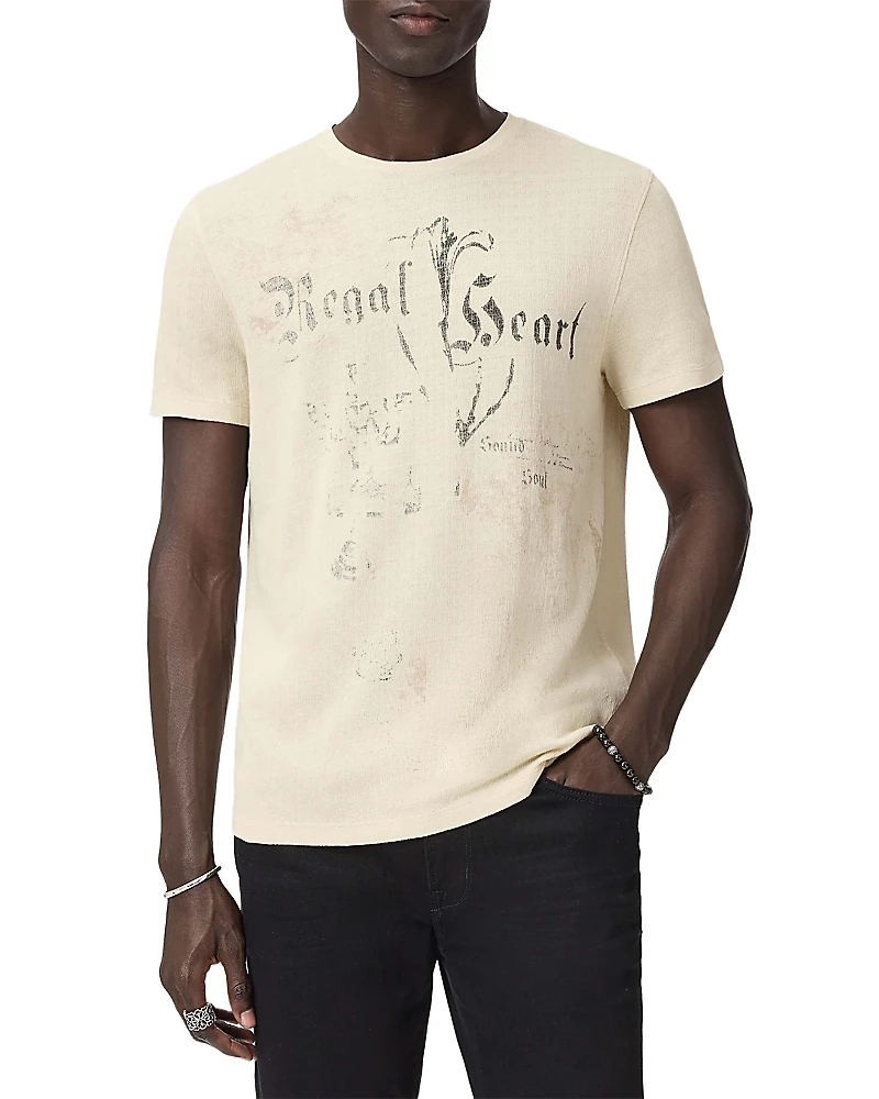 John Varvatos Regal Heart Graphic Tee