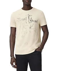John Varvatos Regal Heart Graphic Tee