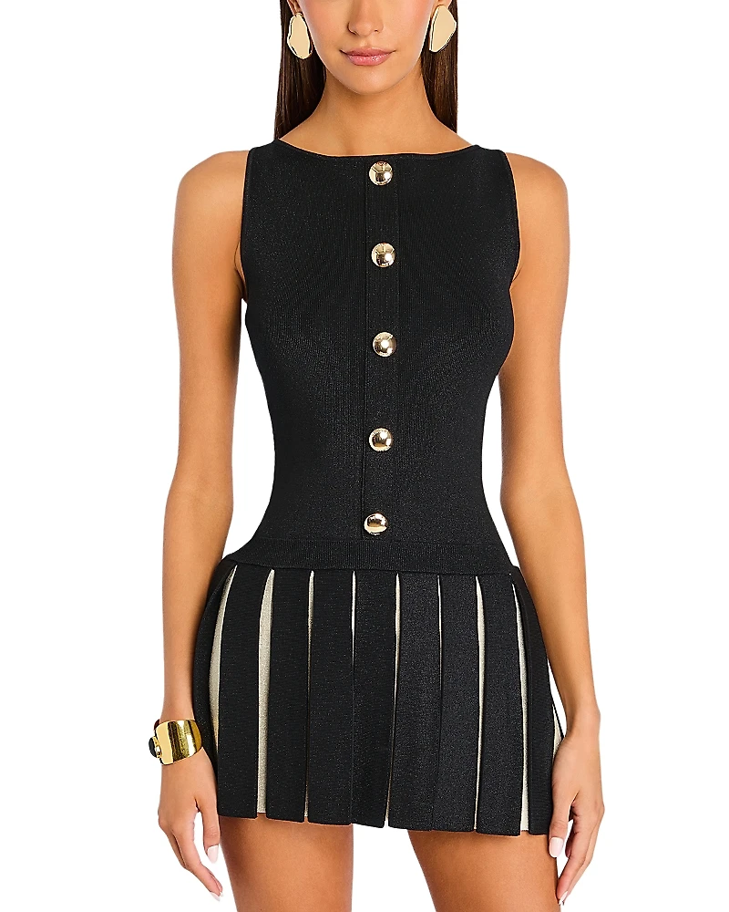 Retrofete Elisabetta Mini Knit Dress