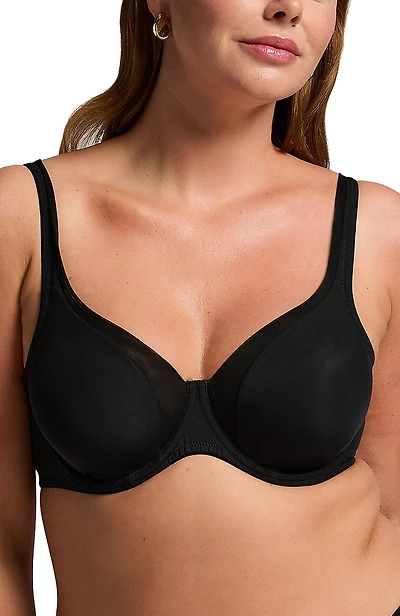 Hunkemoller Mesh Non Padded Underwired Bra