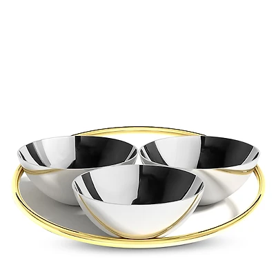 Anna new york Ring Conjoined Bowls