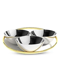 Anna new york Ring Conjoined Bowls