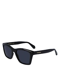Ferragamo Classic Logo Rectangular Sunglasses, 54mm