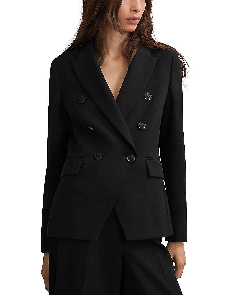 Reiss Petite Gabi Double Breasted Blazer