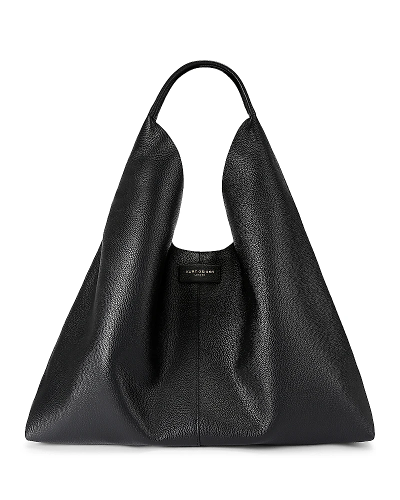Kurt Geiger London Violet Large Leather Hobo Bag