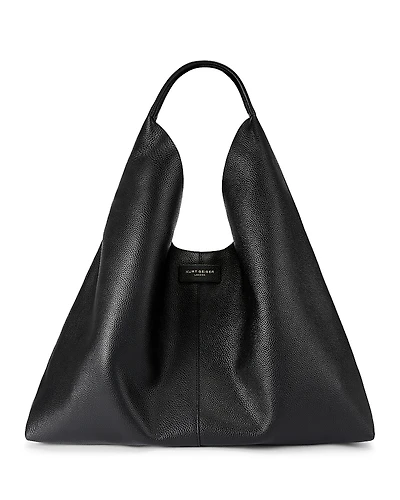 Kurt Geiger London Violet Large Leather Hobo Bag