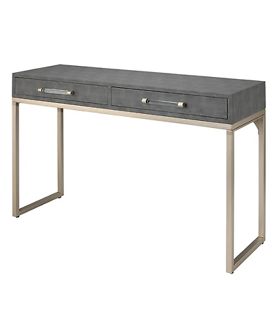 Jamie Young Logan Wood Console Table