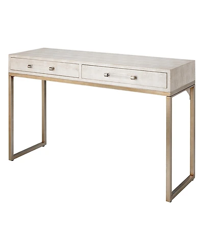 Jamie Young Logan Wood Console Table