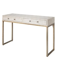 Jamie Young Logan Wood Console Table