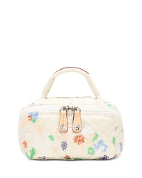 Mz Wallace Eden Mini Sequined Quilted Accordion Jewelry Bag