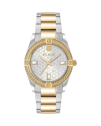 Philipp Plein Icon Chain Crystal Watch, 36mm