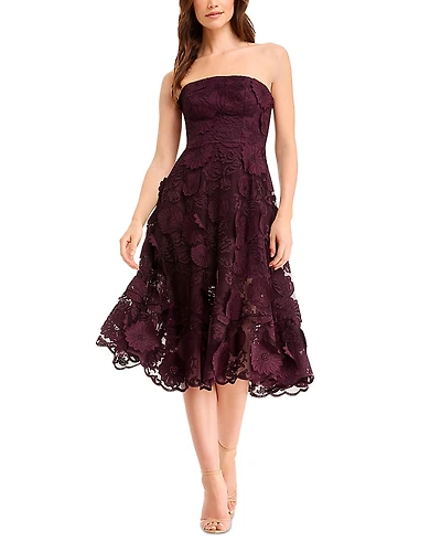 Dress the Population Kailyn Strapless Lace