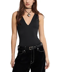 Good American Scuba Deep V Bodysuit