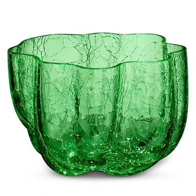 Kosta Boda Crackle Glass Votive Holder