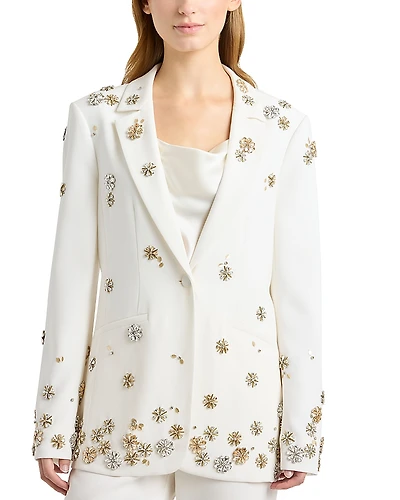 Cinq a Sept Tumbling Flowers Blazer