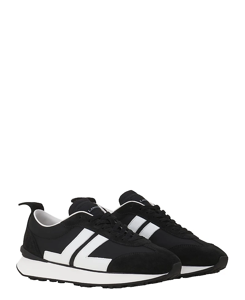 Lanvin Bumpr Nylon Sneakers