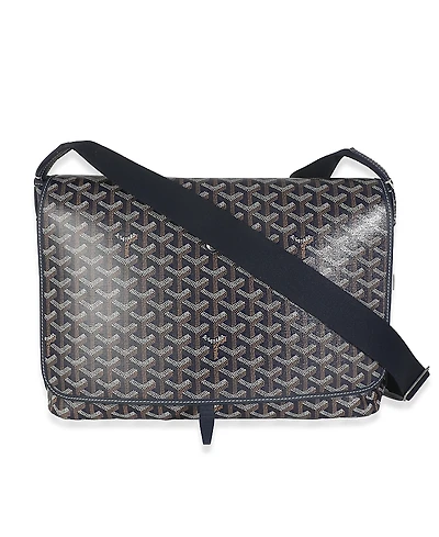 Pre-Owned Goyard Capetien Messenger Canvas Handbag