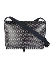 Pre-Owned Goyard Capetien Messenger Canvas Handbag