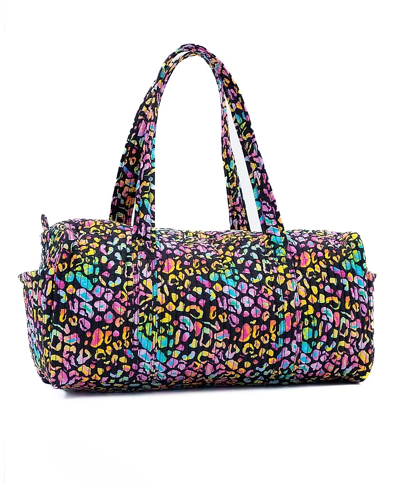 Sunshine Society Bright Animal Weekender Duffle Bag