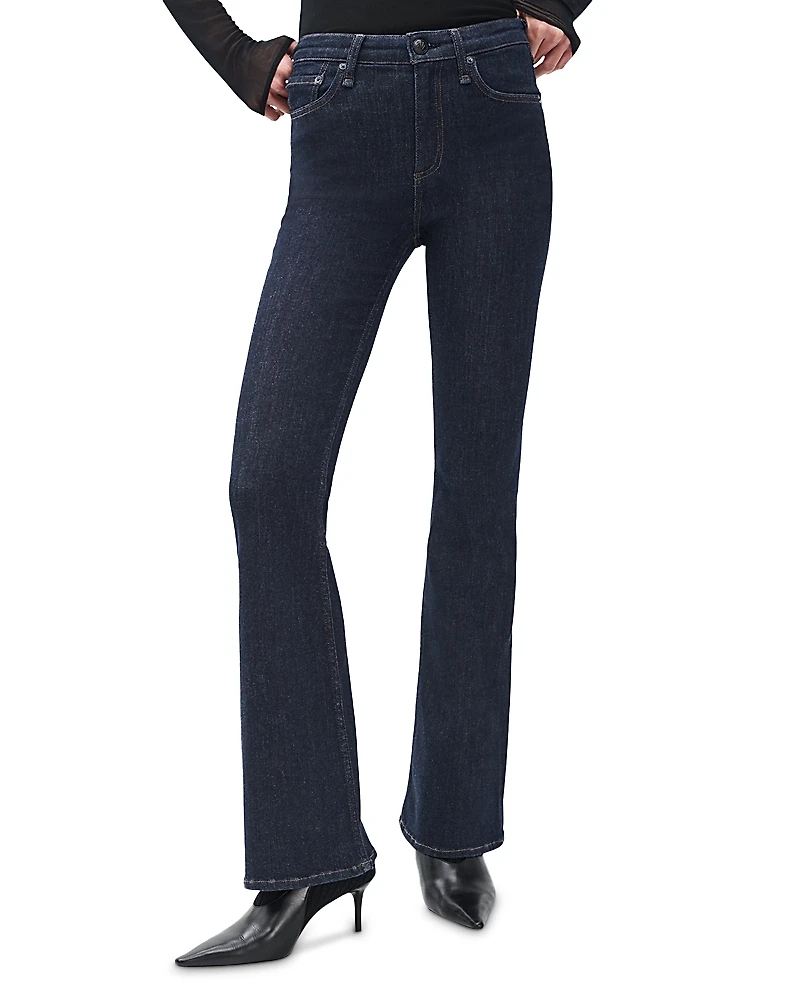 rag & bone Epic Dahlia Full Flared Jeans