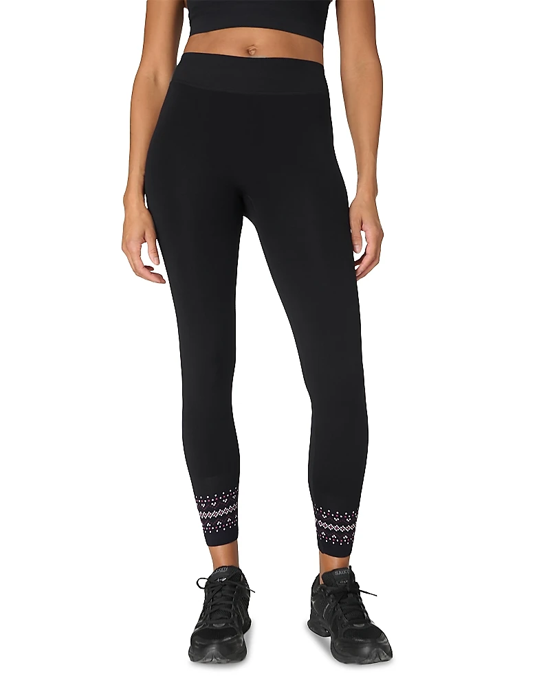 Sweaty Betty Fair Isle Base Layer Leggings