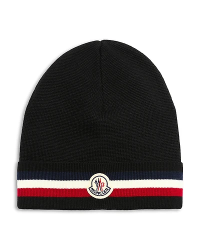 Moncler Striped Cuff Beanie