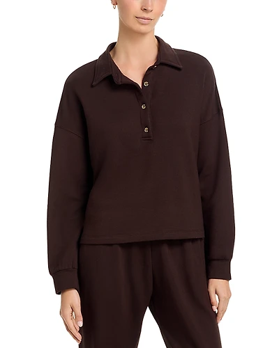 Velvet by Graham & Spencer Marian Polo Sweatshirt