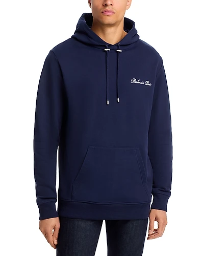 Balmain Signature Logo Hoodie