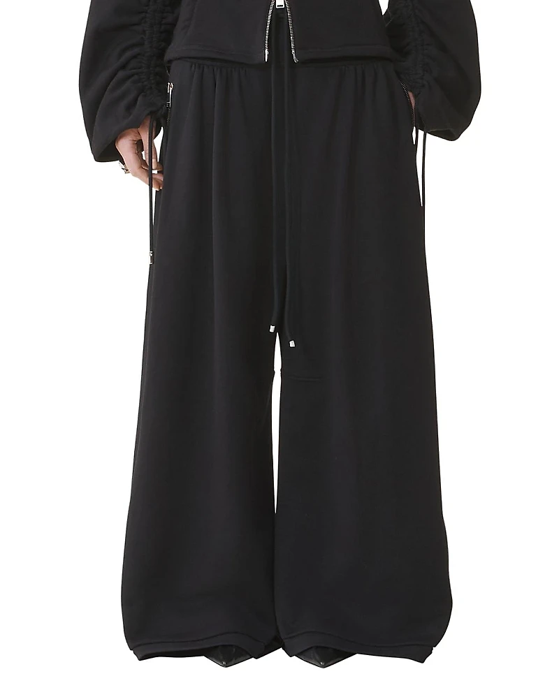 Lanvin Cotton Fleece and Cashmere Pants